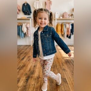 The Children's Place Girls Indigo Jean Jacket 4T